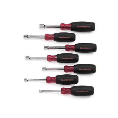 KDT82764 image(0) - 7 PC METRIC NUT DRIVER SET HOLLOW SHAFT