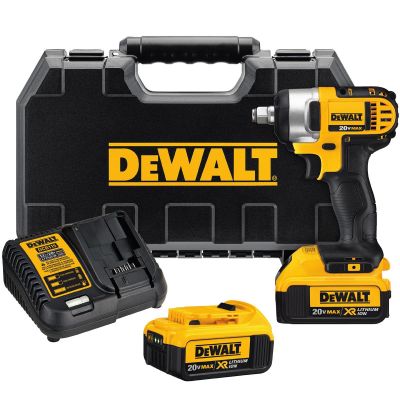 DWTDCF880HM2 image(0) - 20V Li-Ion 1/2" Impact Wrench Kit