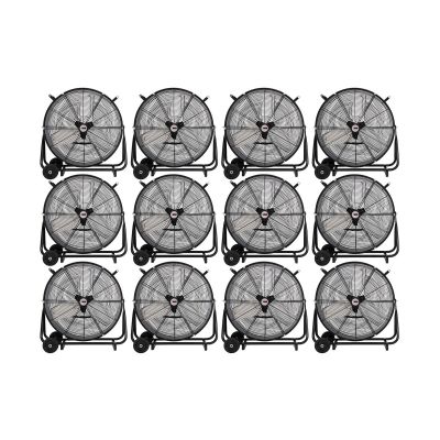 KTI77741-PL12 image(0) - 24" Direct Drive Industrial Tilting Drum Fan (Pallet of 12)
