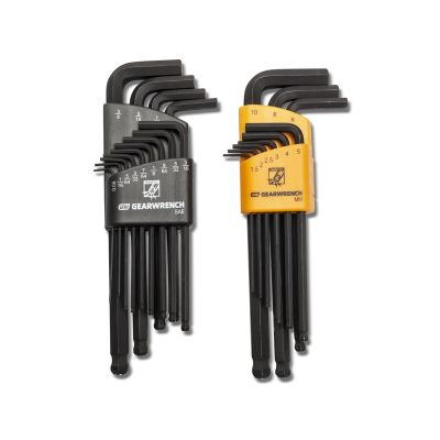 KDT83526 image(0) - 22PC SAE/MET MAG END BALL END HEX KEY