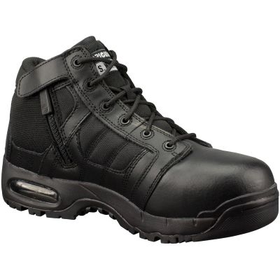 SWT1261-BLK-12.0 image(0) - SWAT AIR 5" CST (SAFETY-TOE) SIDE-ZIP BLACK SHOES 12.0