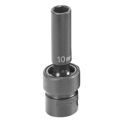 GRE1010UMD image(0) - SOC 10MM 3/8D IMP UNIV 6PT DP BLK