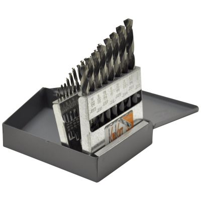 KNK21KK5 image(0) - KnKut 21 Piece Jobber Length Drill Bit Set 1/16"-3/8" by 64ths