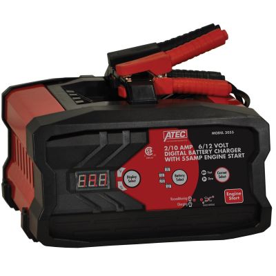 ASO3055 image(0) - ATEC BATTERY CHARGER, 6/12V 10/2/55A NEW