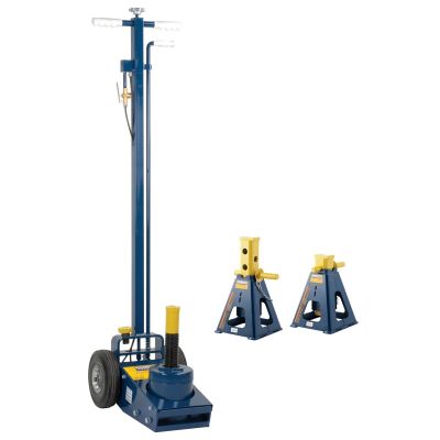 OMEHW93735AC image(0) - 25 ton axle jack with 25 ton jack stands