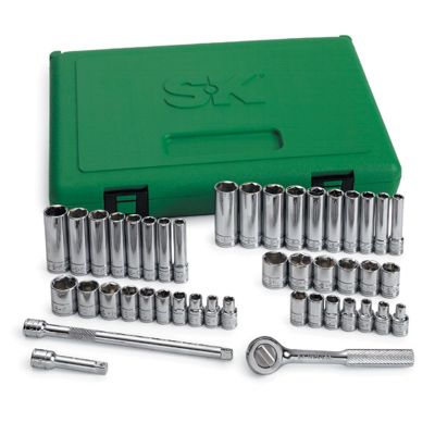 SKT91844 image(0) - Tool Set 1/4In. Drive 44 Pc. 6 Point W/Ratchet