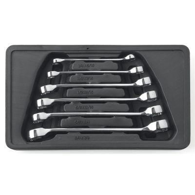 KDT81907 image(0) - 6PC SAE FLARE NUT WRENCH SET