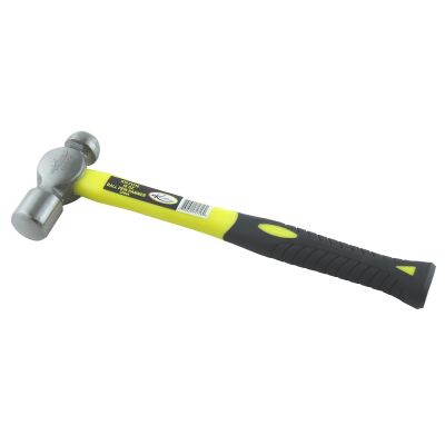KTI71716 image(0) - 16 oz. Ball Peen Hammer with Fiberglass Handle