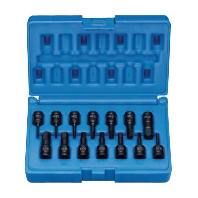 GRE9298HC image(0) - 1/4"DR 14PC FRAC/MET