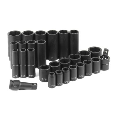 GRE1328RD image(0) - 28 PC 1/2" DR STANDARD & DEEP LENGTH SET