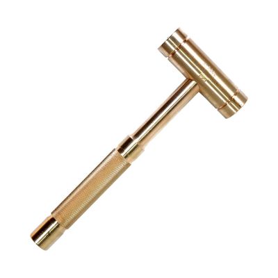 KTI71782 image(0) - 27 oz. Solid Brass Hammer with 1-1/16 in. Head Dia