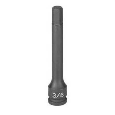 GRE19094M image(0) - SOC 9MM 3/8D IMP HEX LG MALE BLK