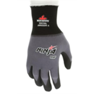 MCRN96790L image(0) - 15 gauge nylon and spandex shellBNF (Breathable Nitrile Foam) with NFT® Coating on palm and fingertipsDarker colors hide dirt and grimeErgonomic design for minimum hand fatigueExcellent wet or dry gripGreat dexterity, flexibility, an