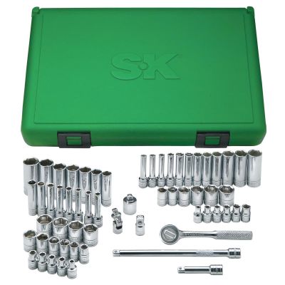 SKT91860 image(0) - Skt Set 1/4" Dr. Fract & Metric 60Pc