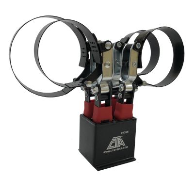 CTA4325 image(0) - 4 Pc. Oil Filter Wrench Set w/ Stand