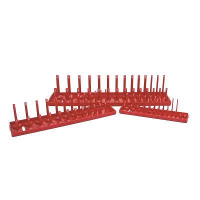 KTI72470 image(0) - 3-PIECE SAE SOC HOLDER SET, RED
