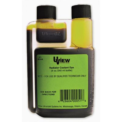 UVU483908 image(0) - RADIATOR COOLANT DYE 8 OZ BOTTLE