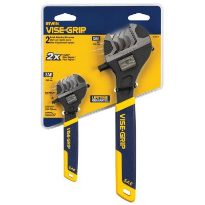 VGP2078718 image(0) - 2PC 10" & 6" QUICK ADJ WRENCH SET SAE
