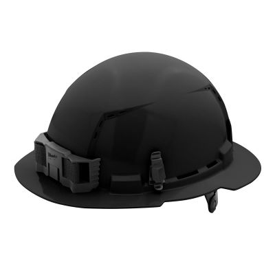 MLW48-73-1231 image(0) - Black Full Brim Vented Hard Hat w/6pt Ratcheting Suspension - Type 1, Class C