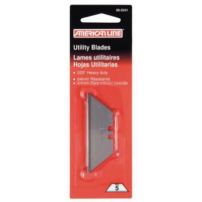 ASR66-0341 image(0) - Heavy Duty .025 in. 2-Notch Utility Razor Blade (C