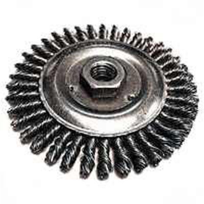 MAK743201-5A image(0) - Knot-type wire cup brush, ideal for tight operations, corners and angle welds. Rugged knot construction