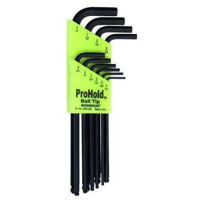 BND74938 image(0) - 10pc Set BallDrv L-Wr 1/16-1/4