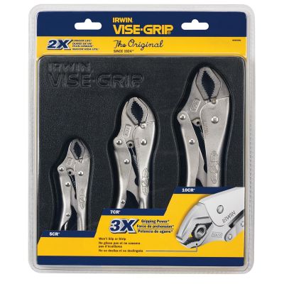 VGP4935580 image(0) - 3 Piece Locking Pliers Set  (10CR, 7CR & 5CR)