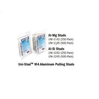HSA1242 image(0) - M4 Aluminum Pulling Studs Al-Si 250-Pack