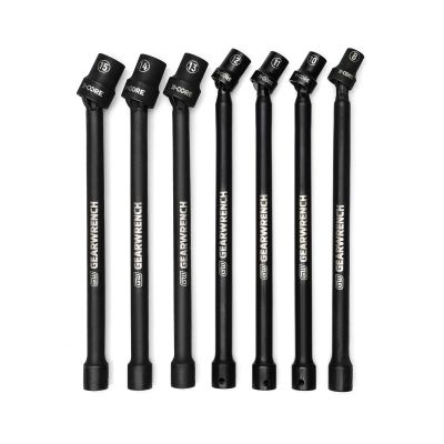 KDT84980 image(0) - 7 Pc. 3/8" Drive Pinless Univ Ext. Socket Set