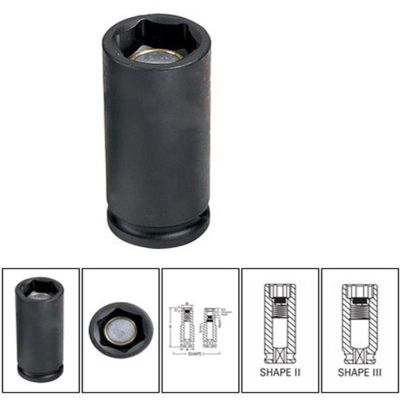 GRE1010MDG image(0) - SOC 10MM 3/8D IMP MAG 6PT DP BLK