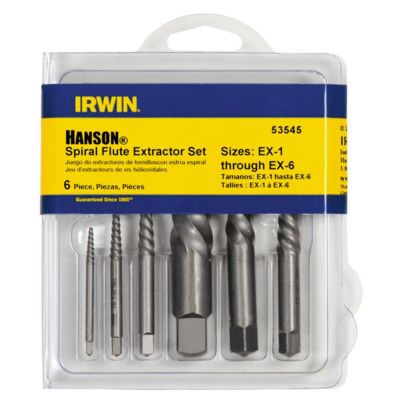 HAN53545 image(0) - 6PC SPIRAL EXTRACTOR SET