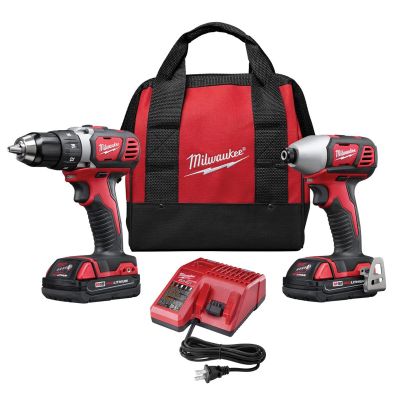 MLW2691-22 image(0) - 2-PC M18 COMP LITHIUM ION DRILL/DRIVER IMP WRENCH COMBO (2) BATT KIT