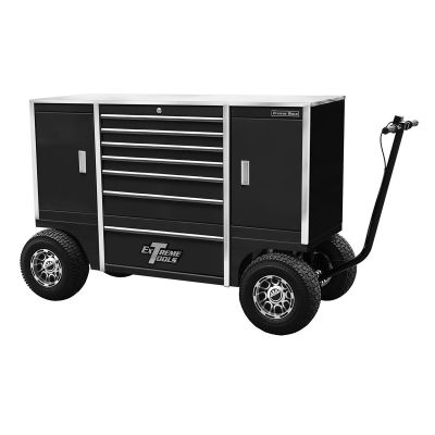 EXTTXPIT7009BK image(0) - 70 in. 7-Drawer/2 Compartment Pit Box, Black