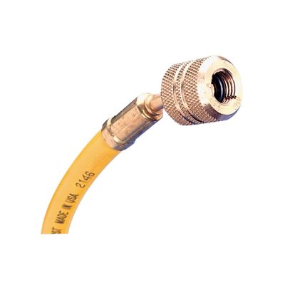 MSC45722 image(0) - HOSE 72 R12 YELLOW W/AUTO SHUT OFF VALVES