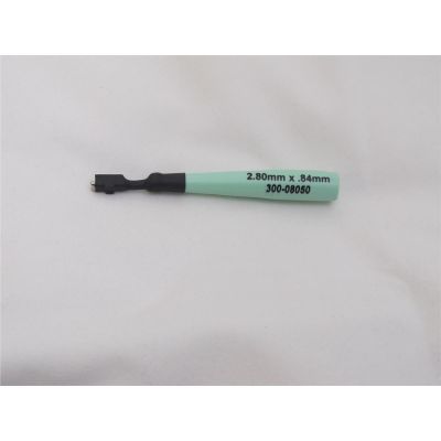 NUD300-08050 image(0) - FEMALE 2.8 X .84MM LIGHT GREEN PROBE