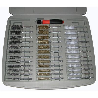 IPA8001D image(0) - 36PC BORE BRUSH SET W/ 1/4 DRIVER HANDLE