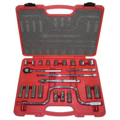 KTI22023 image(0) - 23-PIECE 3/8" DR CHR SOC SET