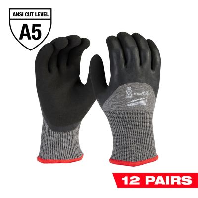 MLW48-73-7950B image(0) - 12-Pack Cut Level 5 Winter Dipped Gloves - S
