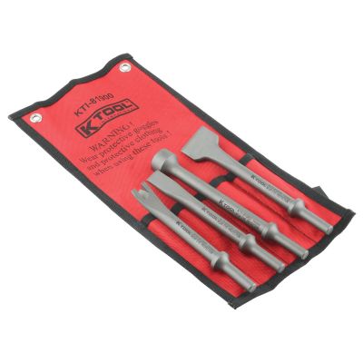 KTI81900 image(0) - 4-Piece Pneumatic Bit Set in. a Pouch