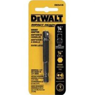 DWTDW2541IR image(0) - 1/4" Hex Shank to 1/4" Socket Adapte
