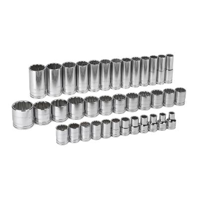 KDT80730 image(0) - 37 PC 1/2" DR 12 PT METRIC MASTER SOCKET ASSY SET