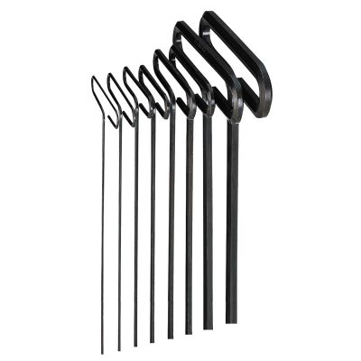 EKL35198 image(0) - HEX KEY SET 8 PC T-HANDLE 9IN. METRIC 2-10MM