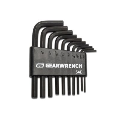 KDT83500 image(0) - 10PC SAE SHORT ARM HEX KEY SET