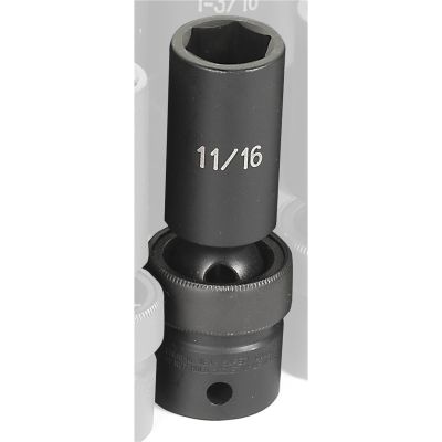 GRE2022UD image(0) - SOC 11/16 1/2D IMP UNIV 6PT DP BLK