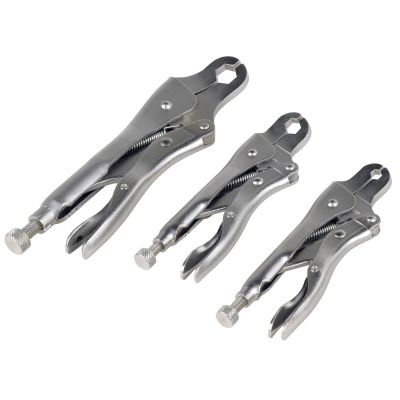 OTC6720 image(0) - Flare Nut Locking Plier Set, 3 pieces
