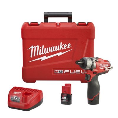 MLW2402-22 image(0) - M12 FUEL 1/4" HEX 2-SPEED SCREWDRIVER (2) BATT KIT