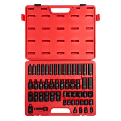 SUN3351 image(0) - 3/8" Drive 51 Piece Metric Impact Socket Set