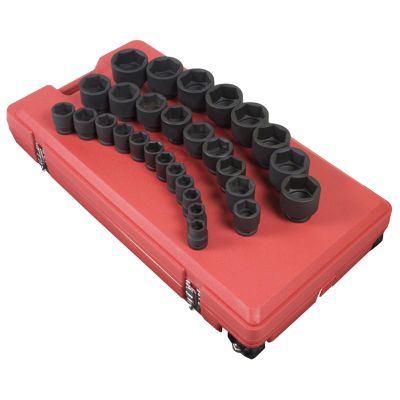 SUN4696 image(0) - 3/4" Drive 29 Piece SAE Impact Socket Set