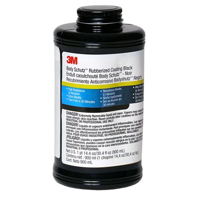 MMM8864 image(0) - COATING-RUBBERIZED BODY SCHUTZ BLACK QT CAN 6/CASE