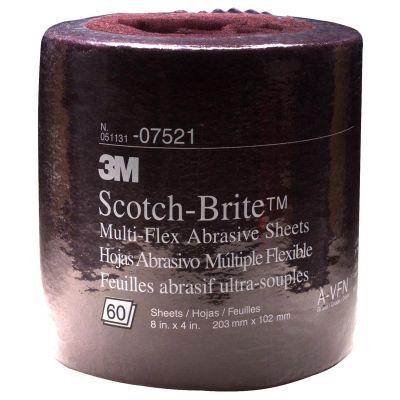 MMM7521 image(0) - SHEET ROLLS ABRASIVE GENERAL PURPOSE MAROON\PURPLE